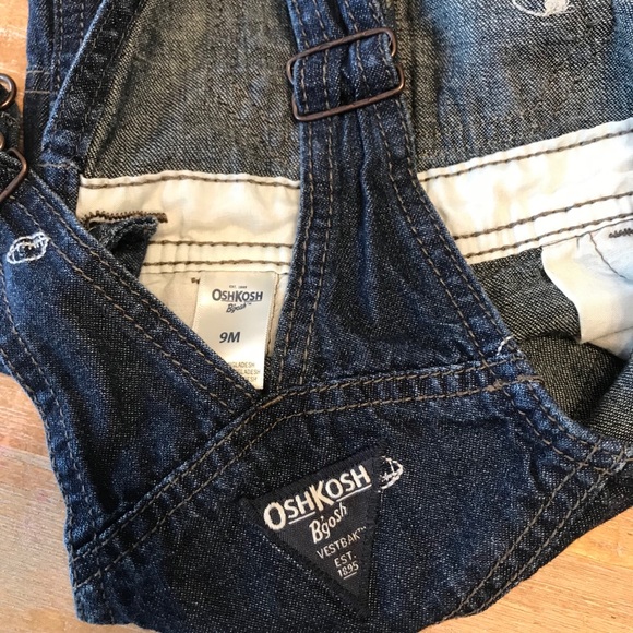 Oshkosh Denim Overall for Toddler Boy - Picture 4 of 4